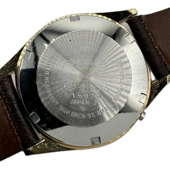 Vintage Seiko Salesman Sample 6309-7150 Men's Wristwatch Case for for Automatic - Picture 5 of 5